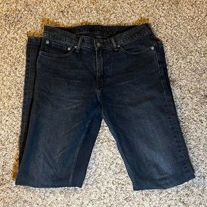 Levi 511 32w 34l dark denim jeans